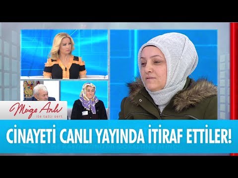Cinayeti canlı yayında itiraf ettiler - Müge Anlı İle Tatlı Sert 16 Şubat 2018