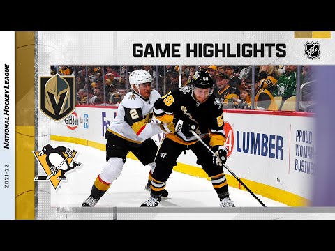Golden Knights @ Penguins 3/11 | NHL Highlights 2022