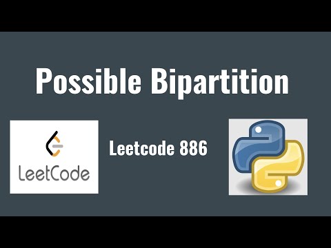 Leetcode 886: Possible Bipartition