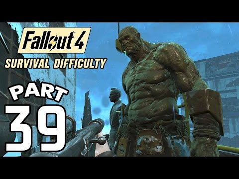 Fallout 4 Survival Difficulty SNIPER Walkthrough - Part 39 Trinity Tower 1080p 60FPS