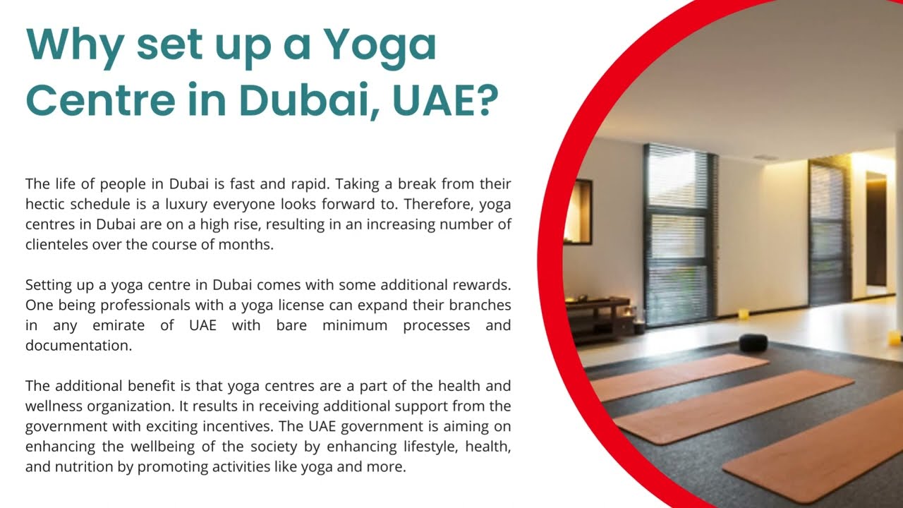 How to set up a yoga centre in Dubai | #UAE