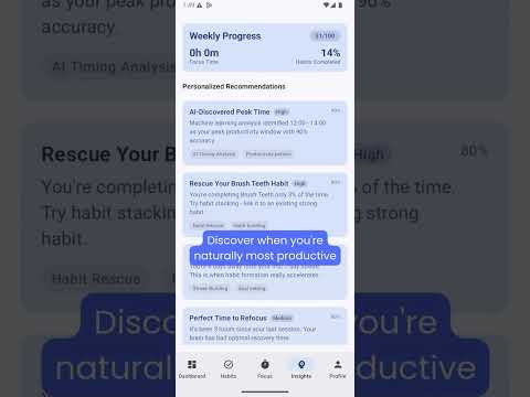 ZenTrack: AI Habits & Focus