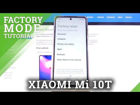 How to Factory Reset XIAOMI Mi 10T – Delete All Content & Settings