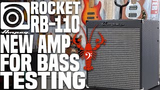 Video thumbnail for Ampeg Rocket RB-110 Bass Amp - Our New Testing Platform for 2023! - LowEndLobster Fresh Look by LowEndLobster