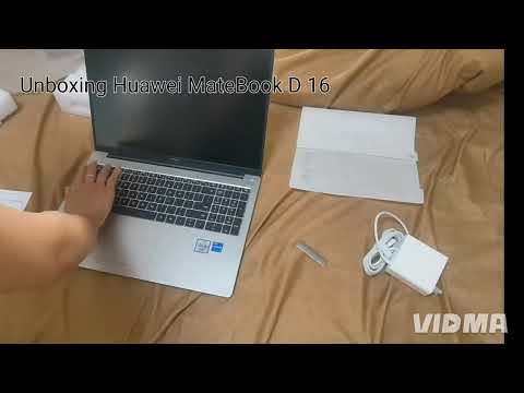 Huawei MateBook D 16 Unboxing-Laptop