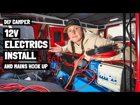 WE HAVE POWER! - Full electrical install start to finish!