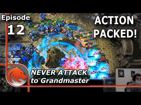 StarCraft 2: Right in the Nuts! - Never Attack to Grandmaster!