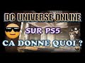 dc universe online sur ps5