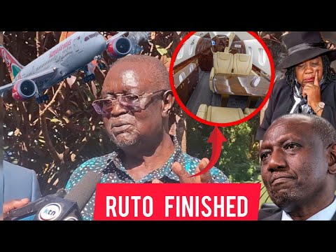 OBURU Oginga KQ UK private Jet Quickly Take U-TURN as Ruto IDA Karen script fail OBURU finally SPEAK