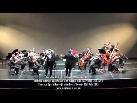 Brendan Collins Euphonium Concerto Mvt 2: Fletcher Mitchell (Euphonium)