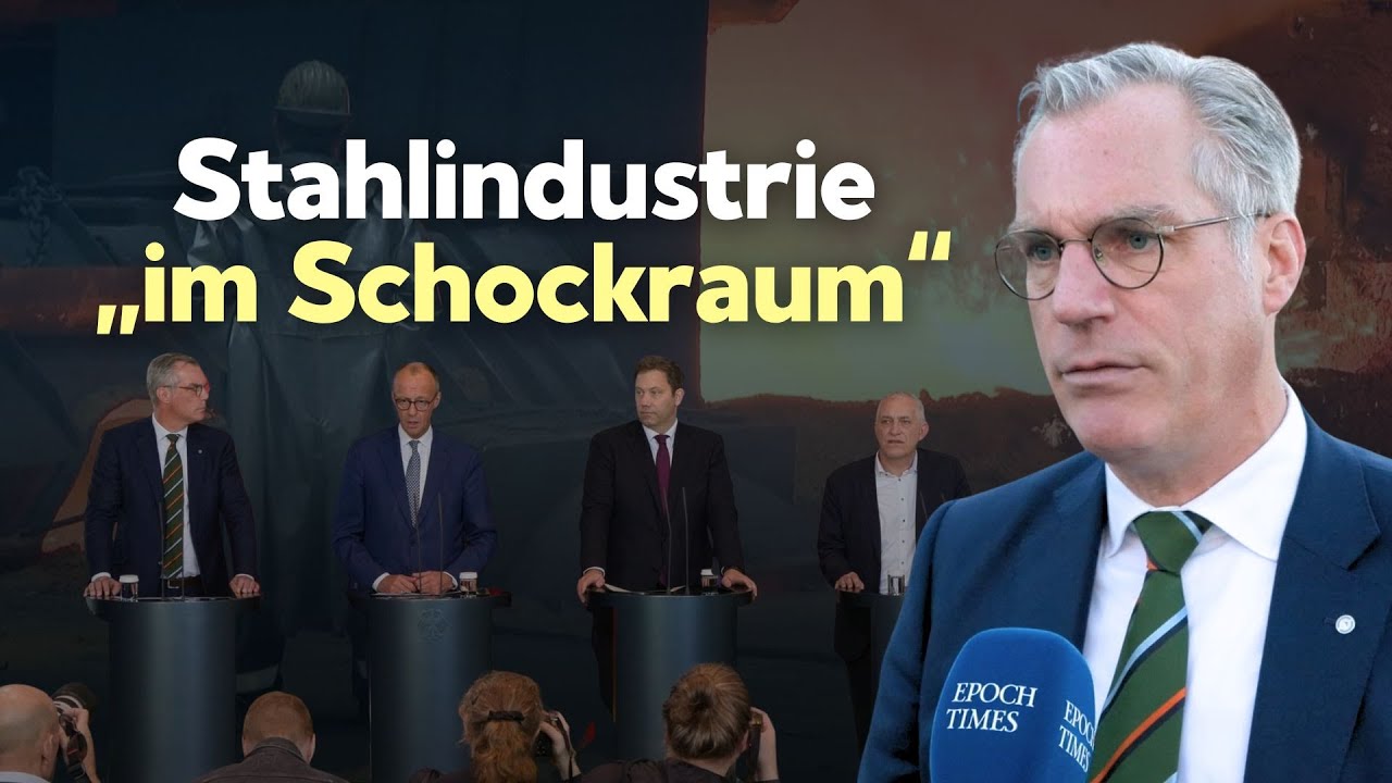 Merz: intensive, emotionale Diskussion bei Stahlgipfel im Kanzleramt