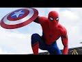 Apparition De Spiderman Scène De La Bataille à L Aéroport Captain America Civil War FULLHD