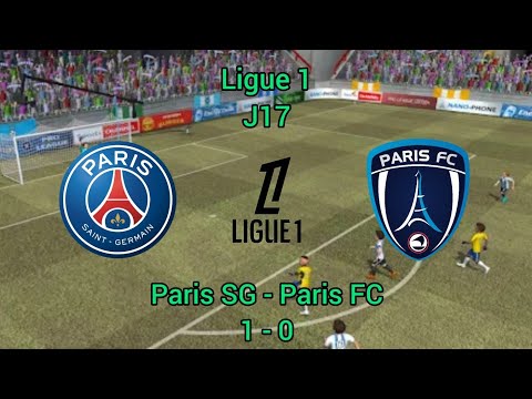 Pro League Soccer/ Paris SG - Paris FC/ Ligue 1 J17