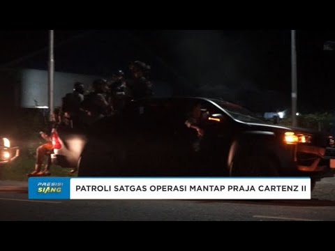 SATGAS OPERASI MANTAP PRAJA CARTENZ II 2024 GELAR PATROLI BERSKALA BESAR DI NABIRE