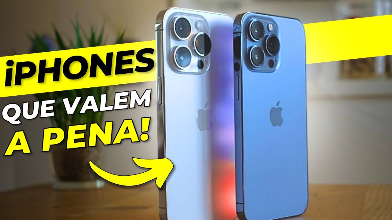 MELHORES iPhones Custo-Benefício para COMPRAR 2025!!! (SOMENTE OS MELHORES)