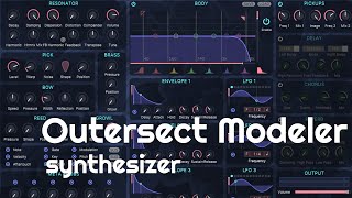 Video thumbnail for Outersect Modeler Synthesizer (No Talking) by Elektronick Musick