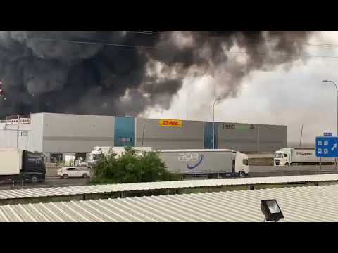 nuevo incendio en Seseña DHL