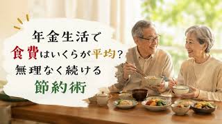 【年金生活で食費はいくらが平均？無理なく続ける節約術】