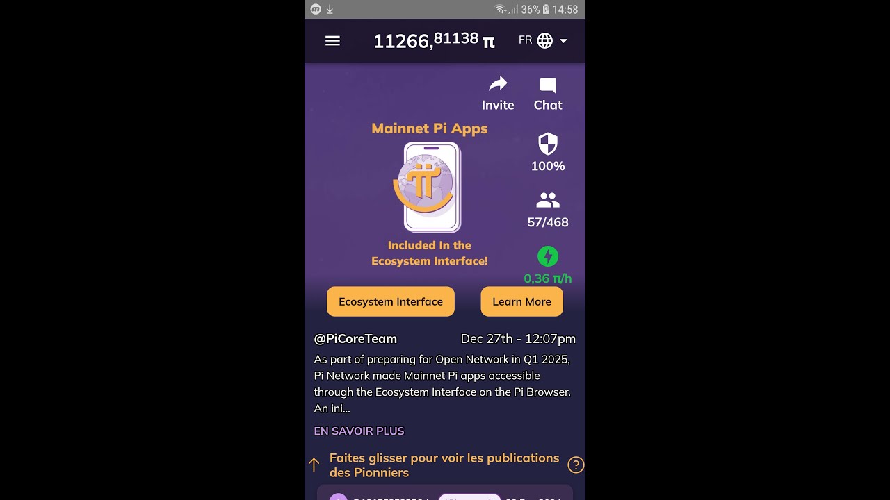 PI NETWORK: Open network en 2025 -  Gagner de l'argent Pi network en 2025 // New update pi.