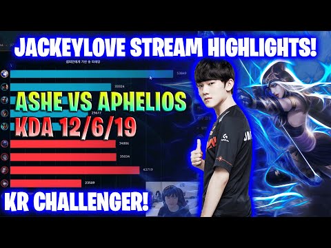 TES JackeyLove Stream Ashe vs Aphelios | Hard Carry | Stream Highlights