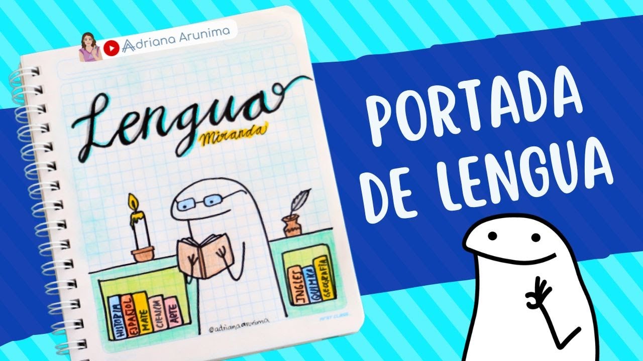 📒𝗖𝗮𝗿𝗮𝘁𝘂𝗹𝗮 𝗱𝗲 𝗟𝗘𝗡𝗚𝗨𝗔 🔴 Portada de lengua (Español) 𝗰𝗼𝗻 𝗙𝗟𝗢𝗥𝗞