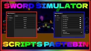 SWORD SIMULATOR Script Pastebin 2022 AUTO FARM | TELEPORT | UNLOCK ALL ISLAND