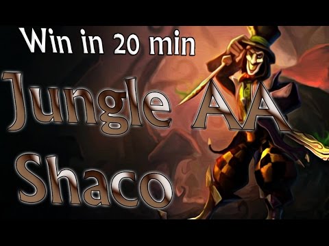 How to win in 20 min - Shaco vs. Pantheon - Full Diamond Gameplay