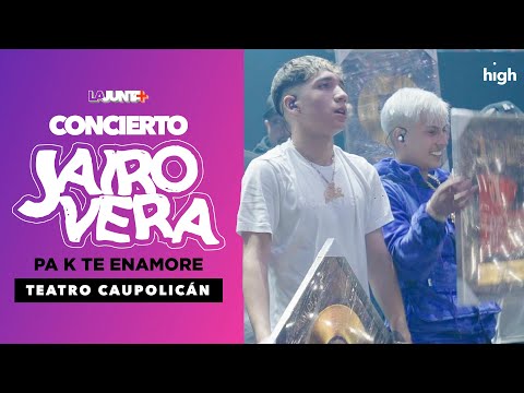 @JairoVeraTV  se lució en la tarima de su primer TEATRO CAUPOLICÁN (PA K TE ENAMORE)💜 LaJunta+