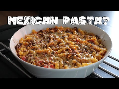 Mexican Oven Pasta Casserole Finnish Recipe