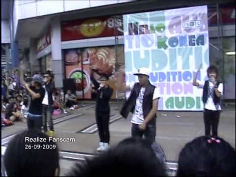 26-09-2009  timeover cover bigbang audition hello#9 by Realize Fanscam