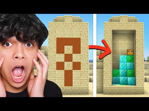 I Found the Rarest Secret Rooms in Minecraft..