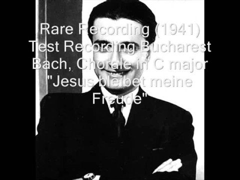 Dinu Lipatti - Rare Recordings, Bucharest (1941)