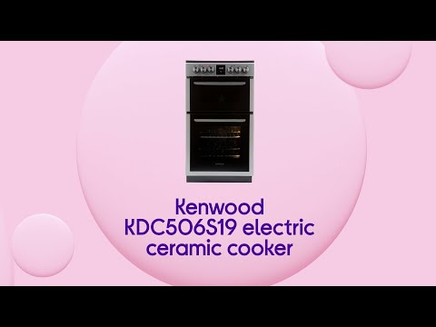 Kenwood KDC506S19 50 cm Electric Ceramic Cooker - Silver | Product Overview