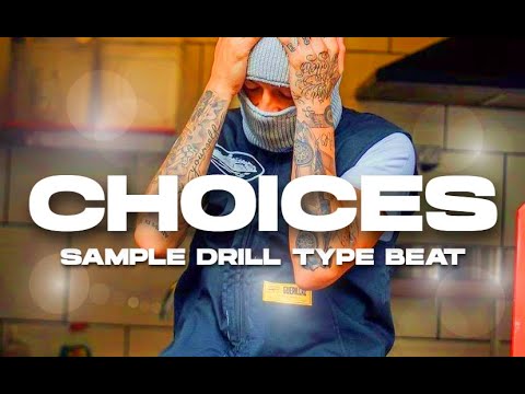 "CHOICES" Central Cee X Hard Melodic Drill Type Beat 2023 | Sad NY/UK Sample Drill Type Beat