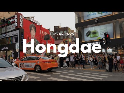 first day in Seoul and exploring Hongdae | EF Seoul