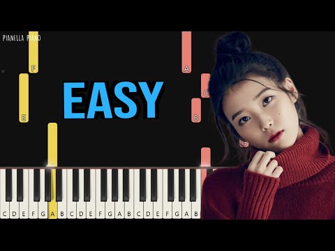 IU - Love wins all | EASY Piano Tutorial by Pianella Piano