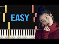 IU - Love wins all | EASY Piano Tutorial by Pianella Piano