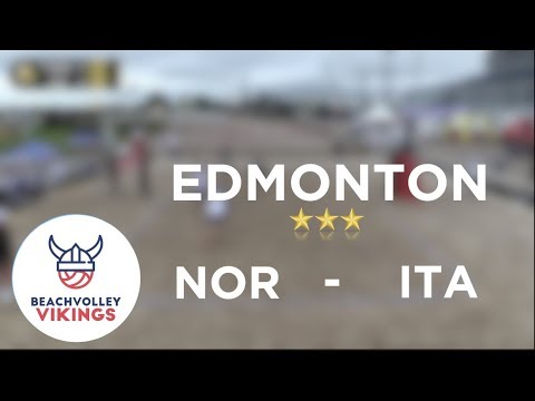 Mol.H/Berntsen (NOR) vs. Ranghieri/Caminati (ITA) 2019 FIVB Edmonton round 3