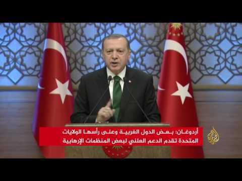 أردوغان عملية درع الفرات لم تتلق دعم الناتو وحلفائنا