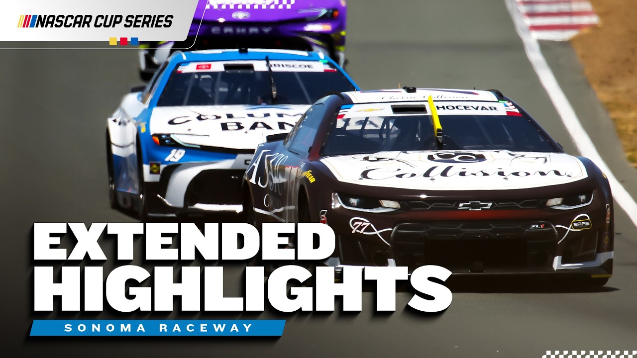 NASCAR Cup Series Highlights at Sonoma Raceway