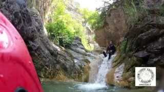 preview picture of video 'Torrente Audin - Valle Roja - Canyoning'