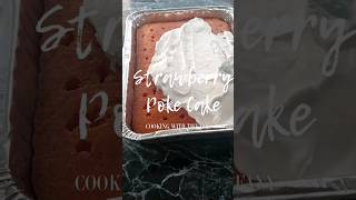 Strawberry Poke Cake 🍓