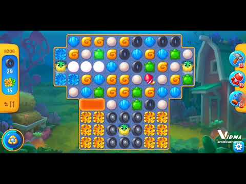 Fishdom. 9206 level no boosters and diamonds. 16 moves