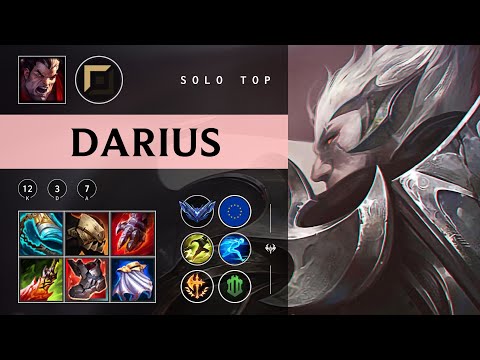 Darius Top vs Tryndamere - EUW Diamond Patch 25.22