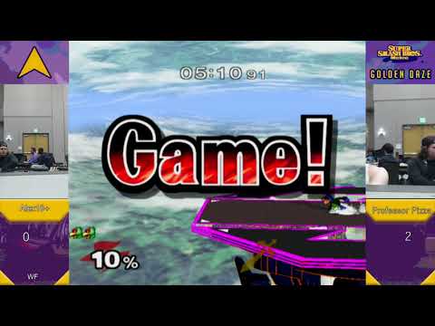 Golden Daze Melee Arcadian GF - Alex 18+ (Marth) vs. Professor Pizza (Falco)