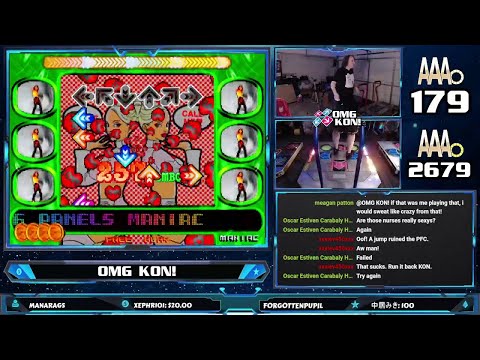 OMG KON! | I'M ALIVE (MANIAC 6-PANEL) PFC AAA [DDR SOLO 2000]