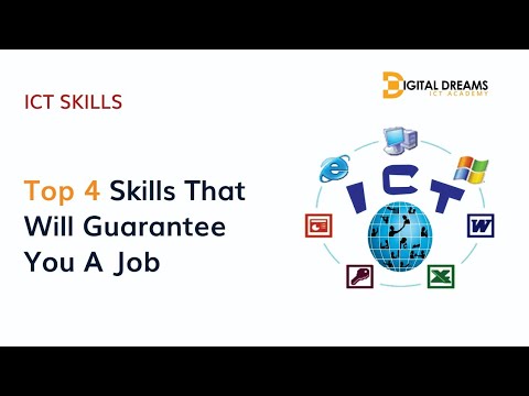 ICT Skills: Top #4 Tech Skills That Will Guarantee You A Job