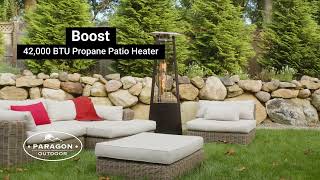 Paragon Outdoor Boost Flame Tower Patio Heater