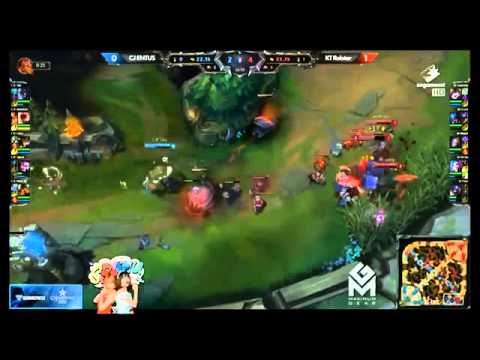 CJ vs KT Game 2 Highlights | CJ ENTUS vs KT ROLSTER | Week 8 LCK Summer 2015