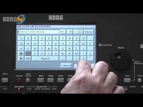 KORG TV / Pa600 Videoanleitung Teil 4 - Songplay